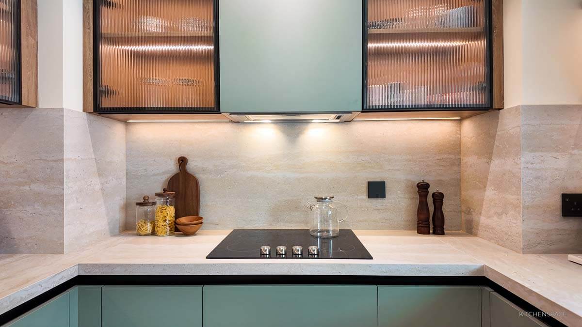 Modern Sage Green Kitchen